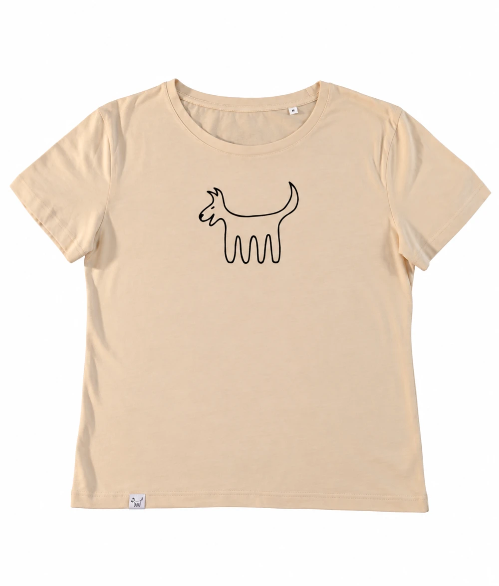 Camiseta Clásica Femenina, Blanco roto - Imagen 2