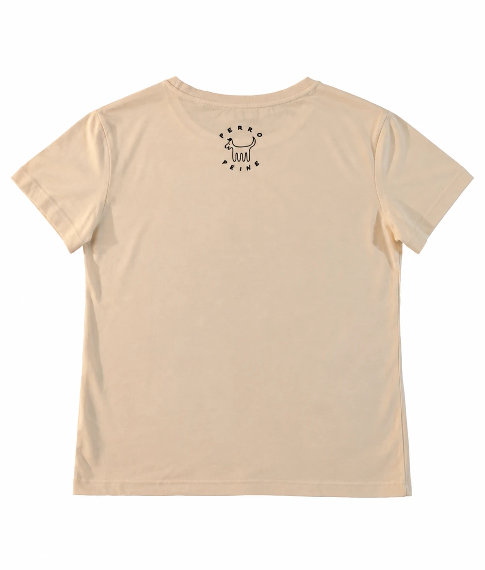 Camiseta Clásica Femenina, Blanco roto - Imagen 4