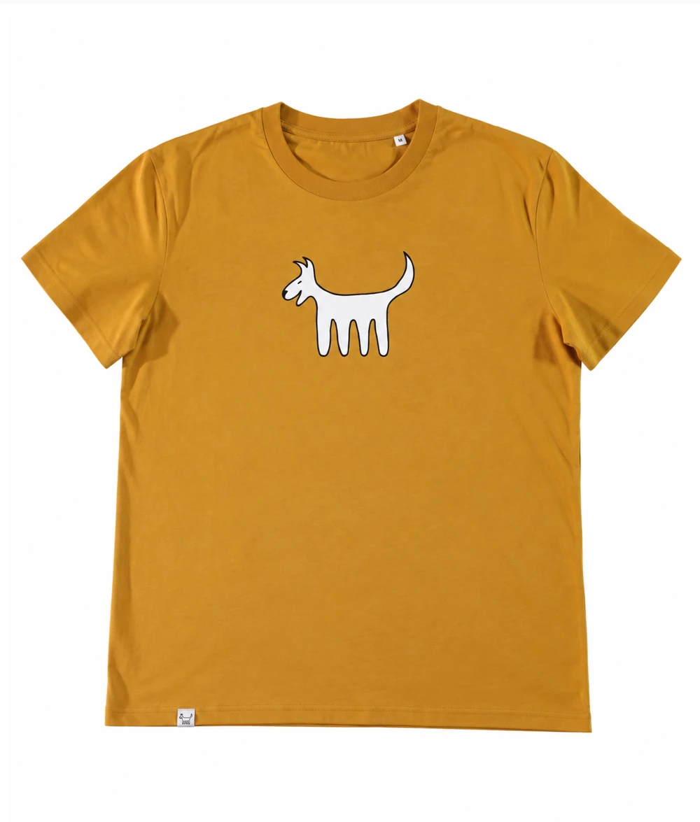 Camiseta Clásica Unisex, Ocre - Imagen 2