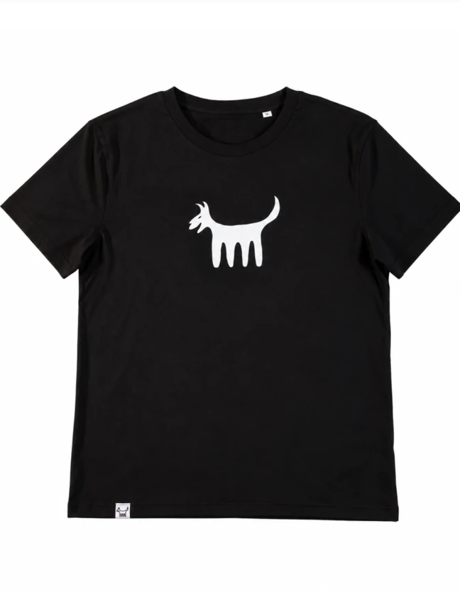 Camiseta Clásica Unisex, Negro