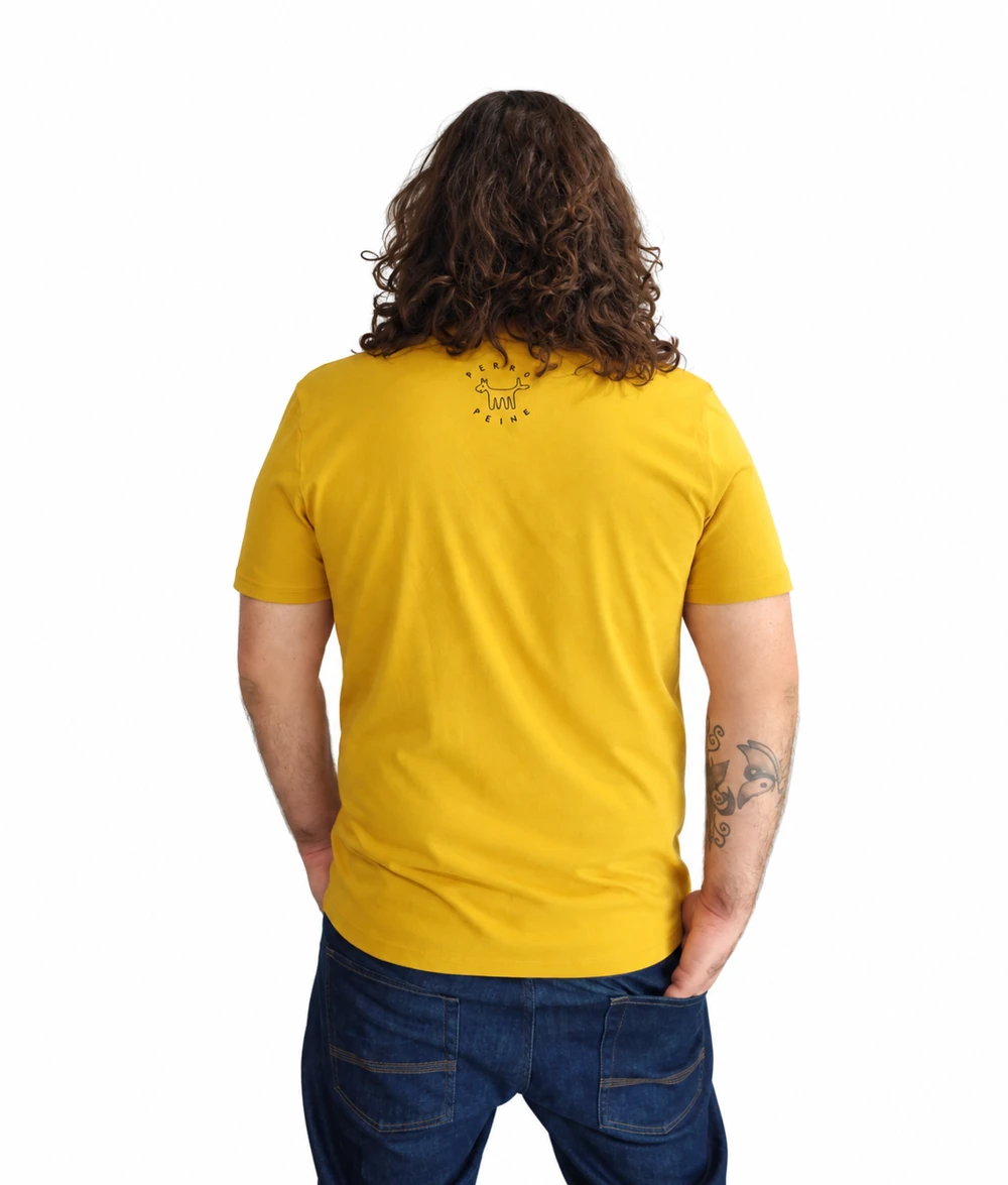 Camiseta Clásica Unisex, Ocre - Imagen 3