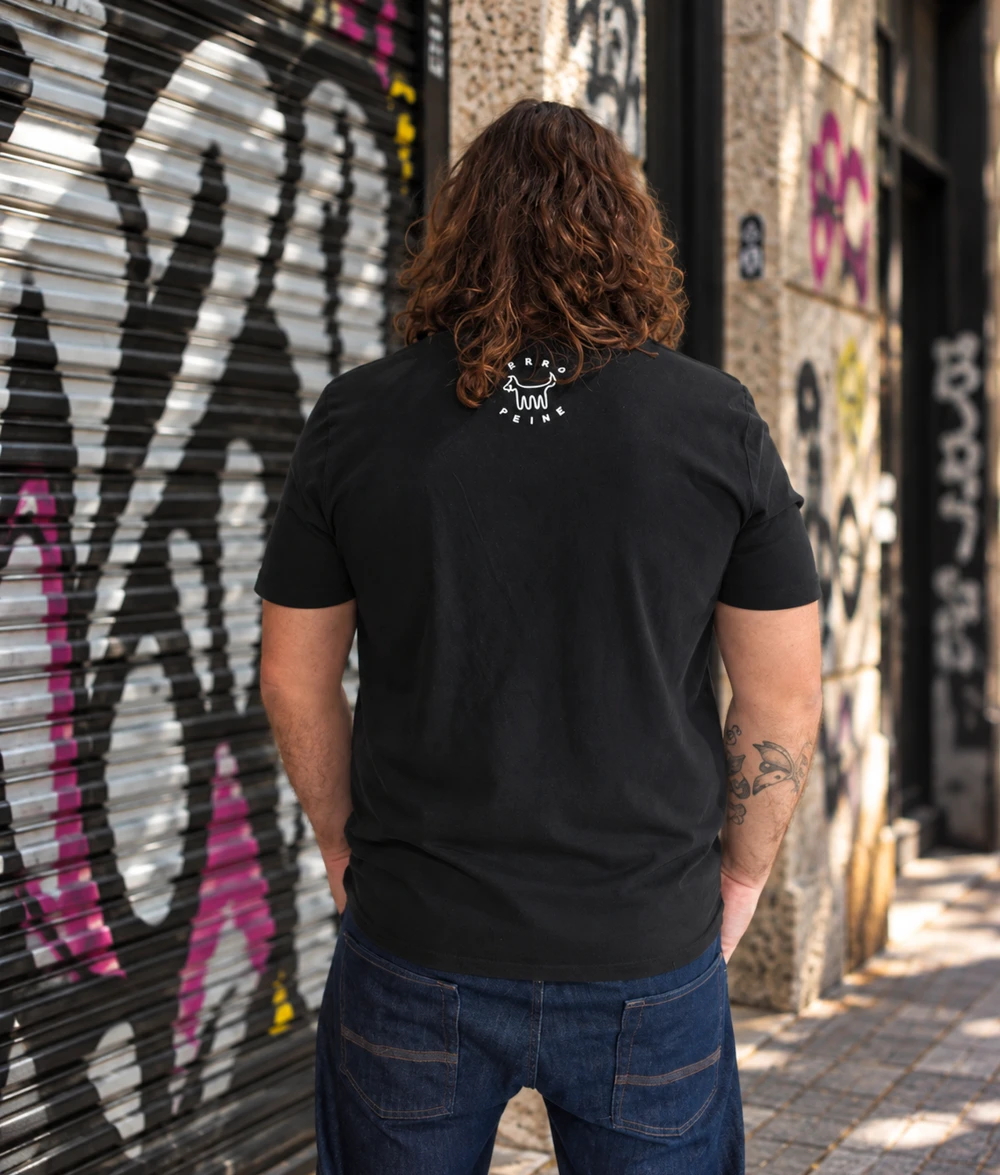 Camiseta Clásica Unisex, Negro - Imagen 3