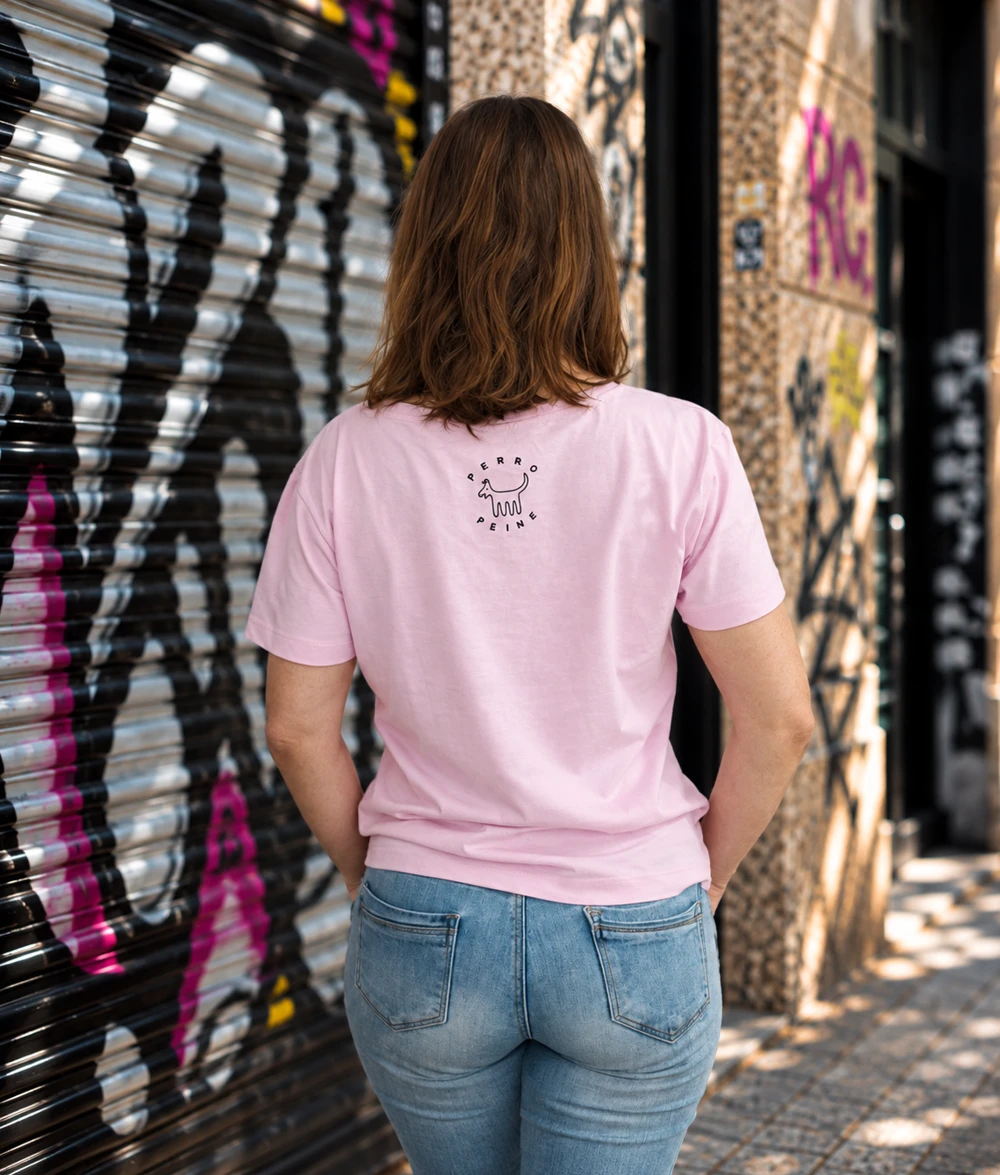 Camiseta Clásica Femenina, Cotton Pink - Imagen 3