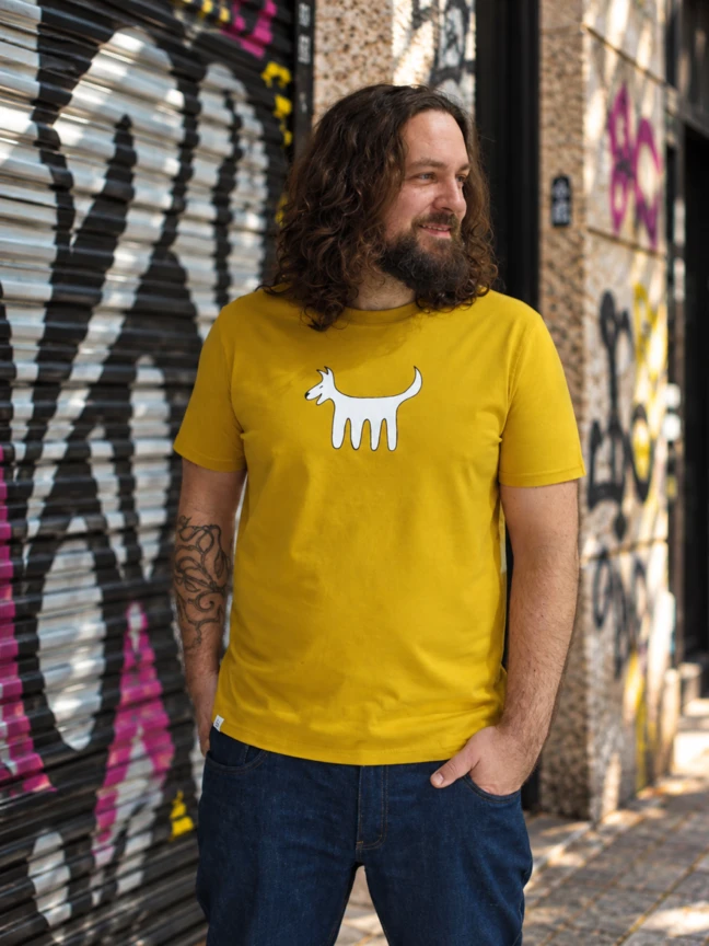 Camiseta Clásica Unisex, Ocre