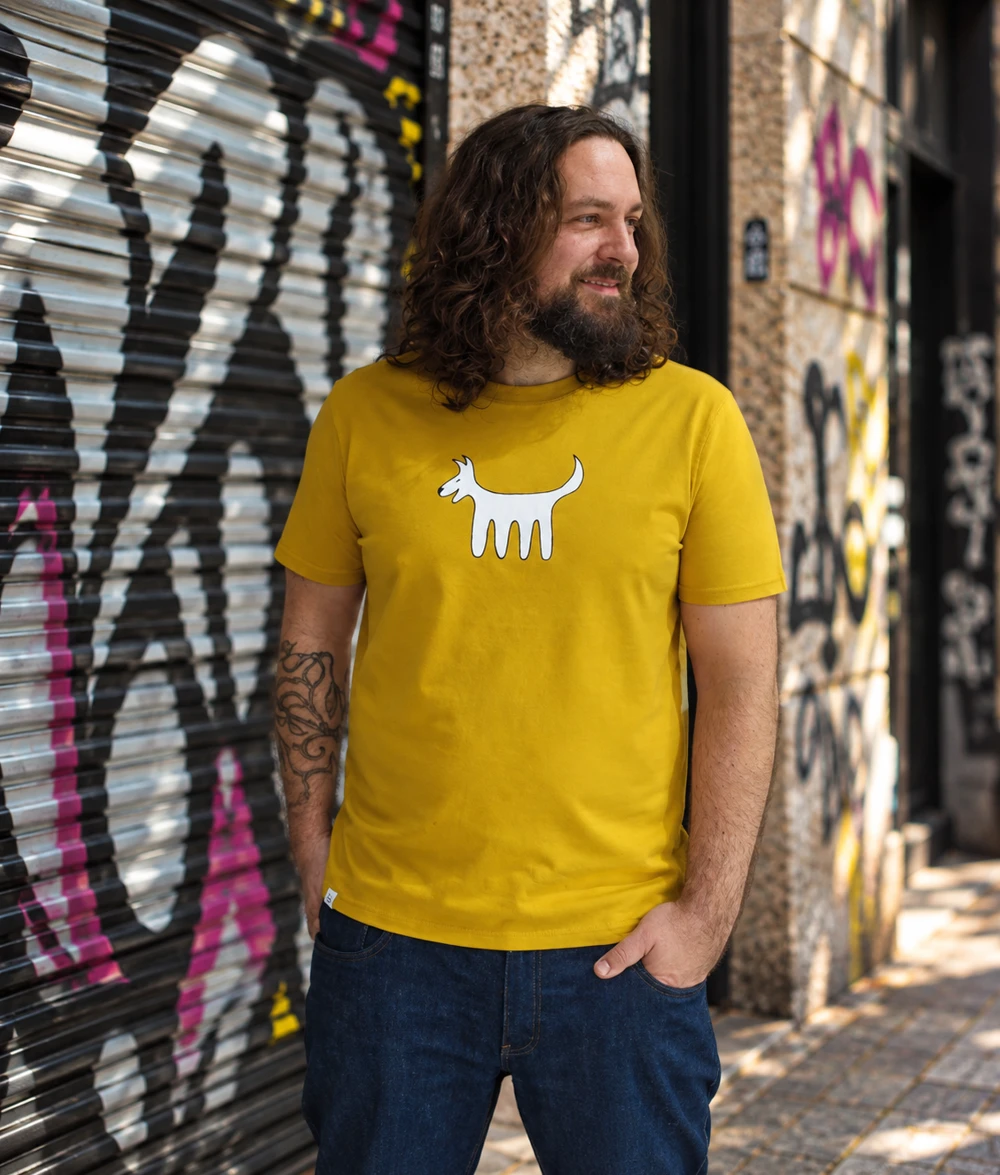 Camiseta Clásica Unisex, Ocre