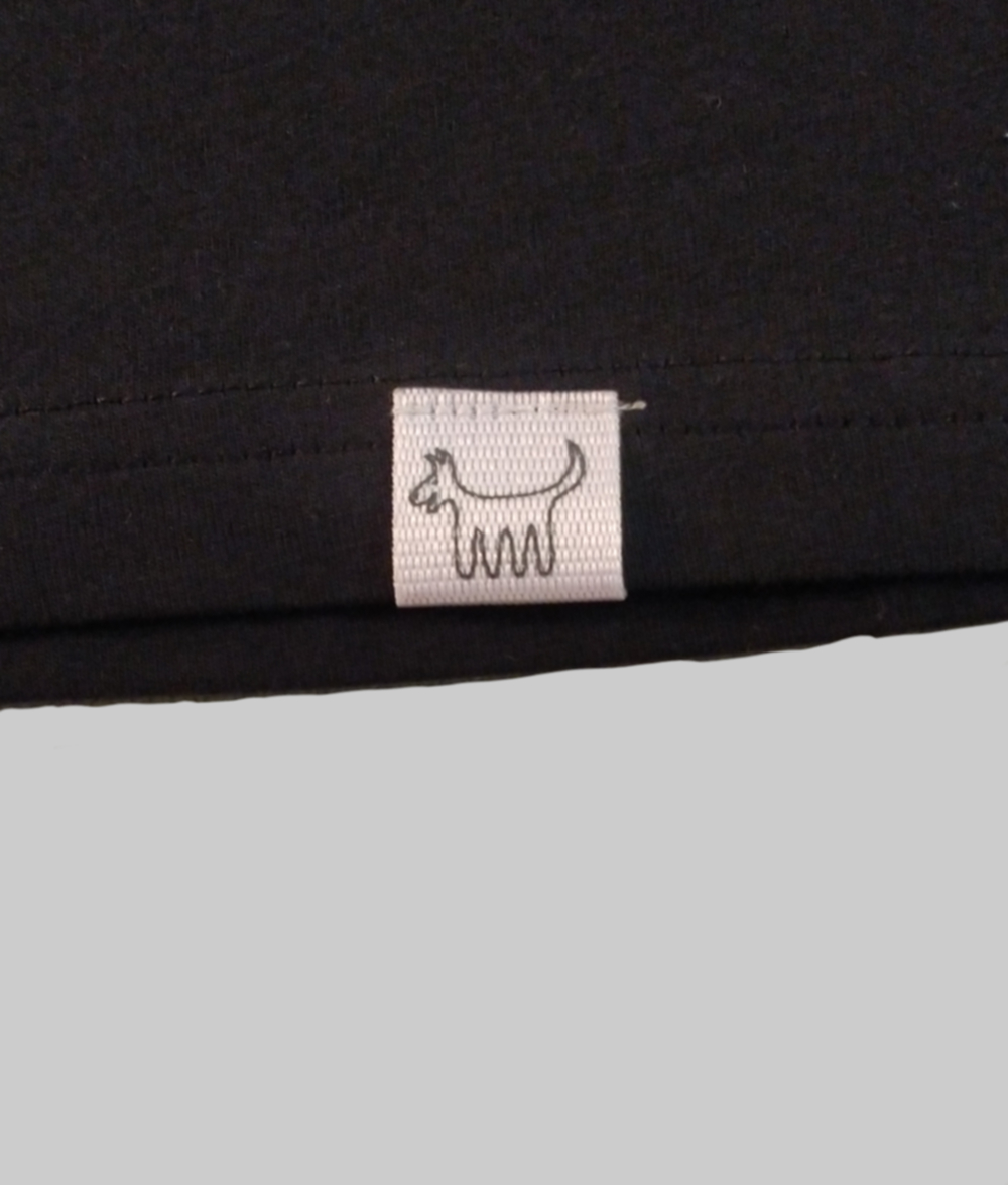 Camiseta Clásica Femenina, Negro - Imagen 5