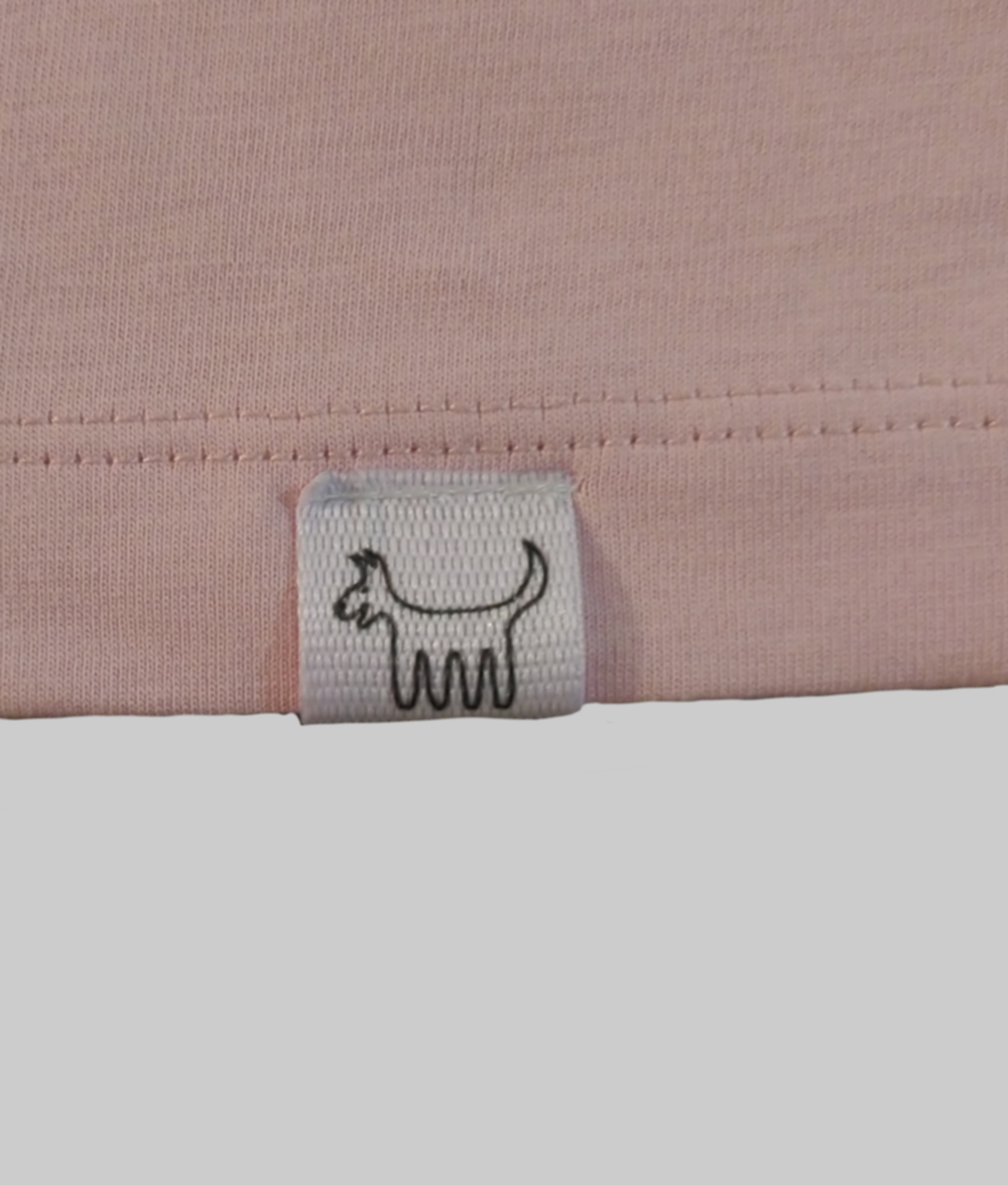 Camiseta Clásica Femenina, Cotton Pink - Imagen 5