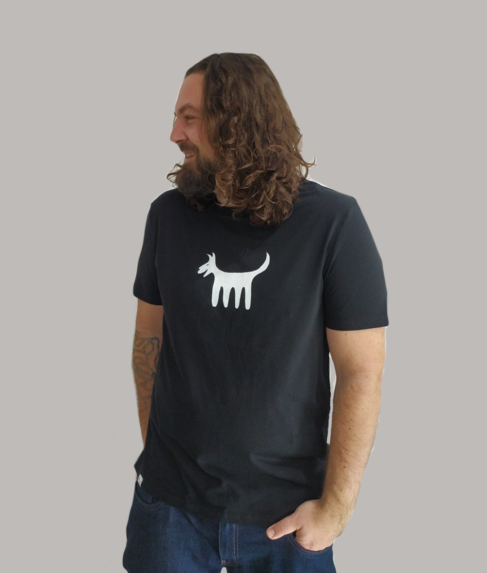 Camiseta Clásica Unisex, Negro