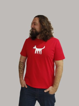 Camiseta Clásica Unisex, Roja