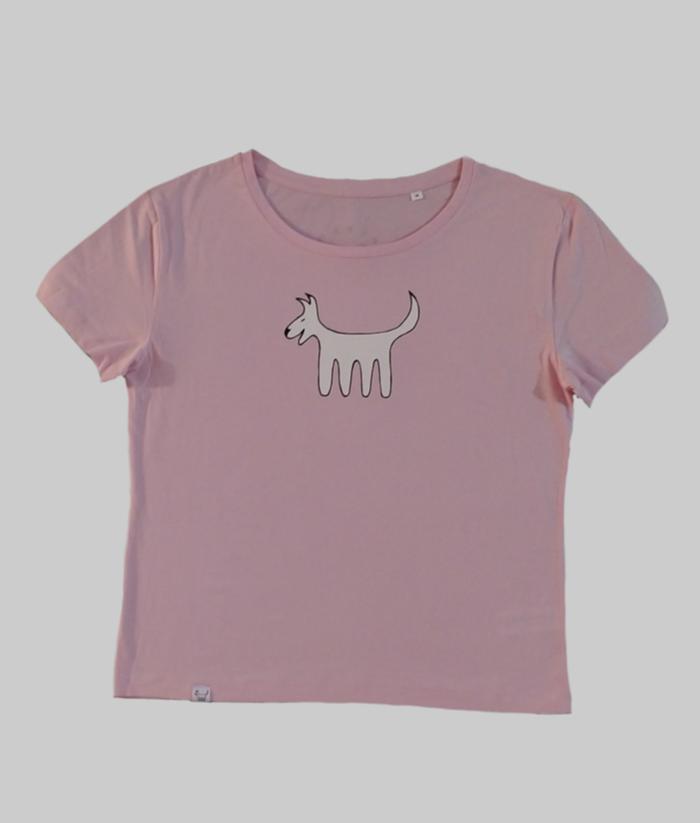 Camiseta Clásica Femenina, Cotton Pink - Imagen 2