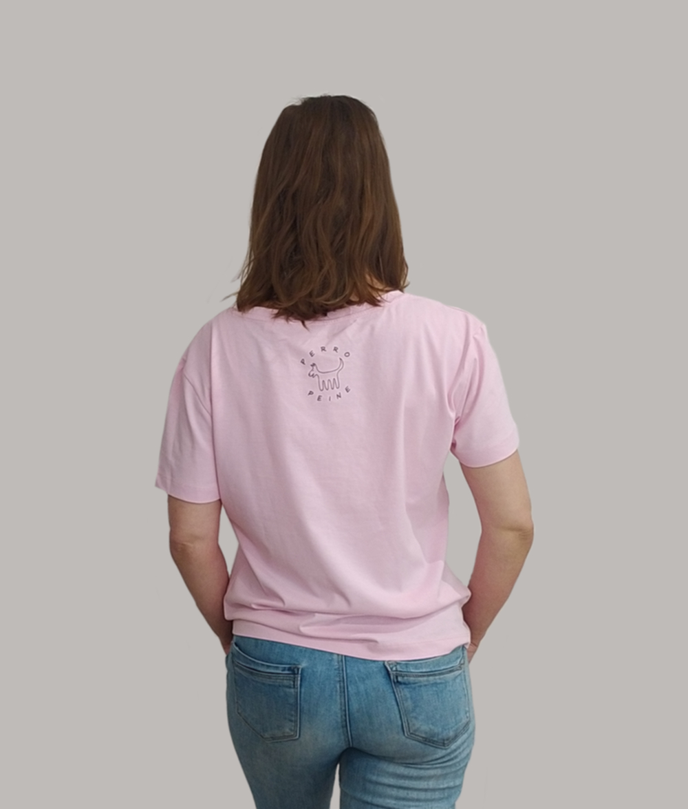 Camiseta Clásica Femenina, Cotton Pink - Imagen 3